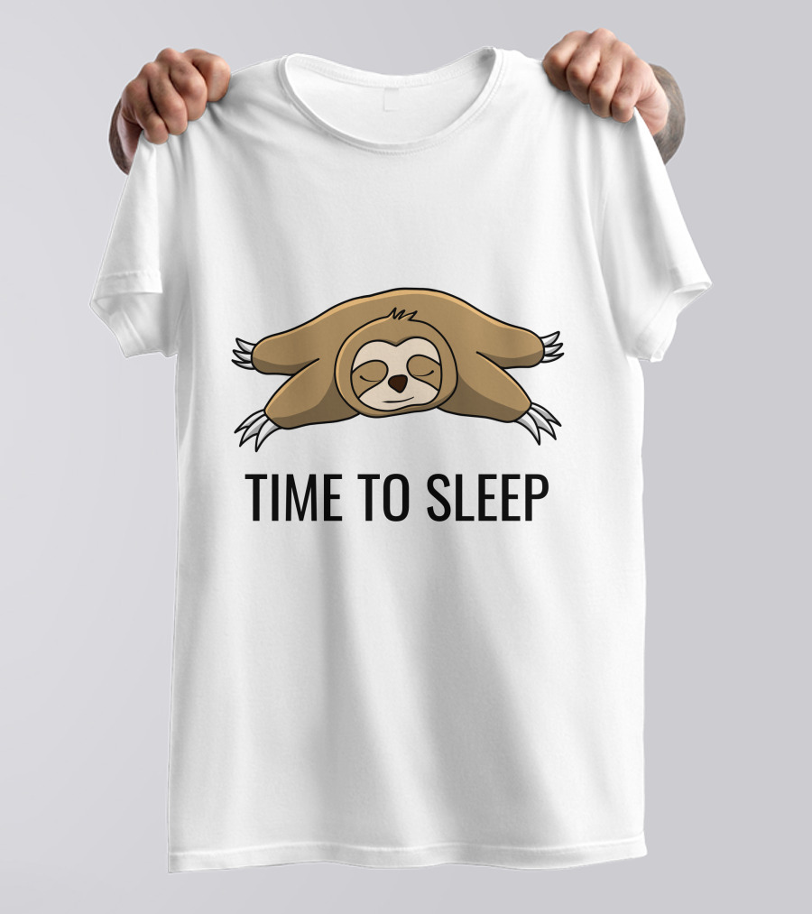 Sleepy Sloth Nap Time Bliss T-Shirt