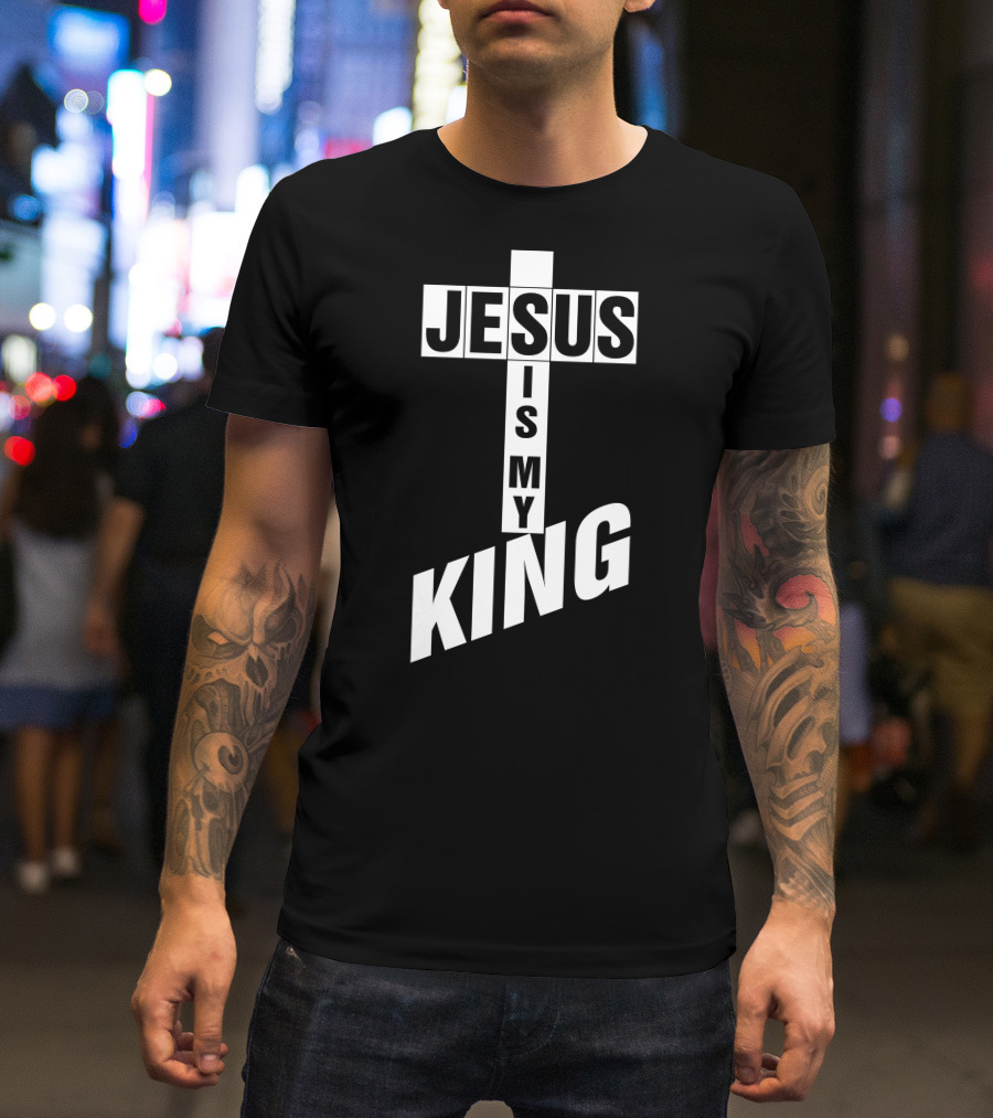 Jesus Is My King Cross T-Shirt