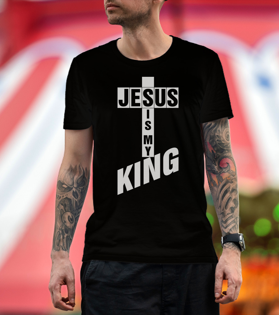 Jesus Is My King Cross T-Shirt