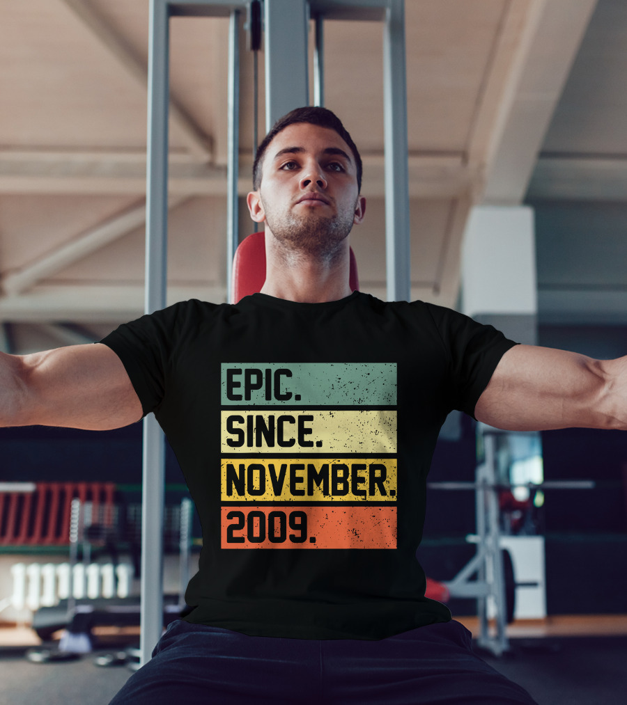 Epic Since November 2009 Retro T-Shirt