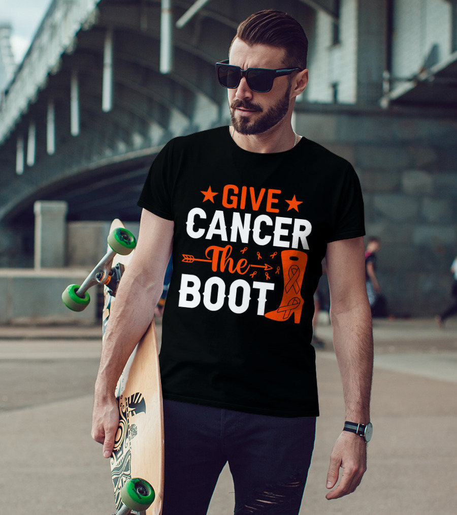 Give Cancer The Boot T-Shirt