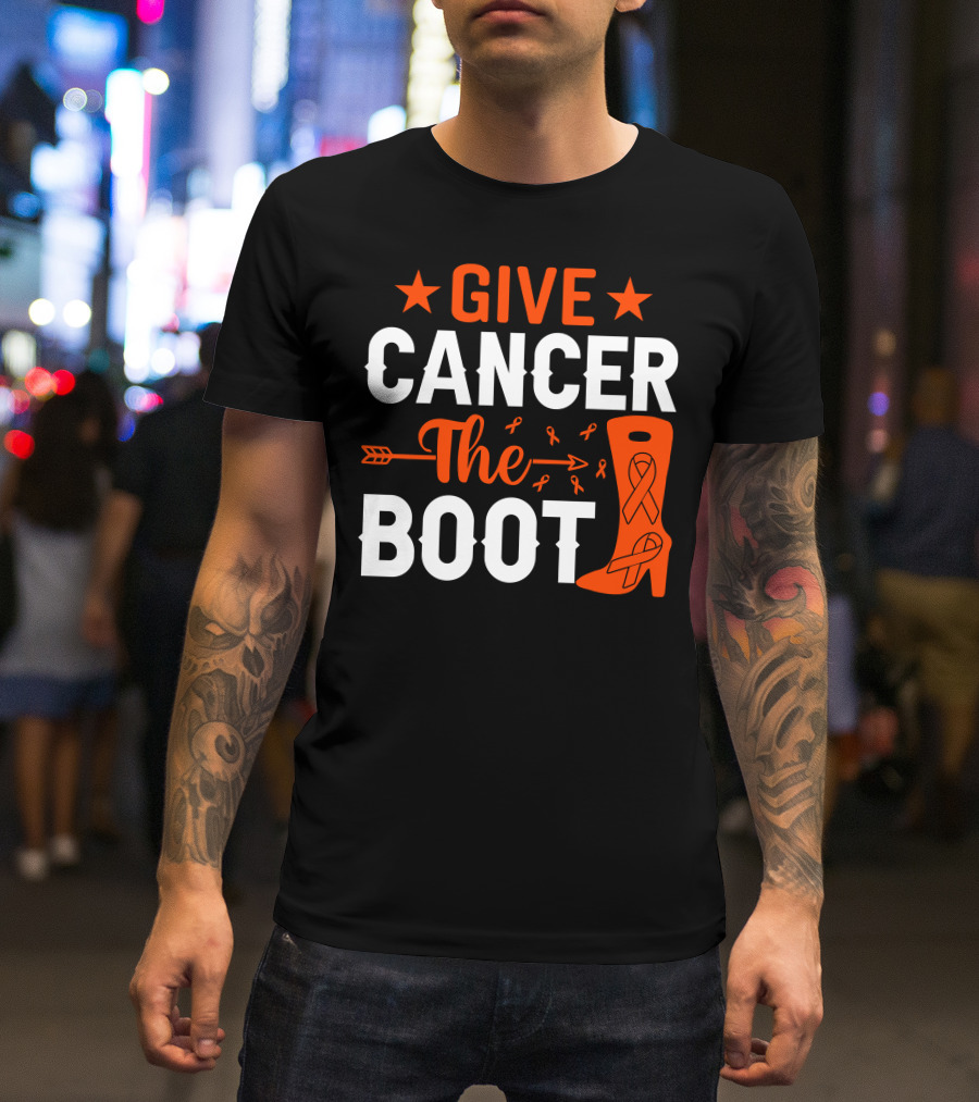 Give Cancer The Boot T-Shirt
