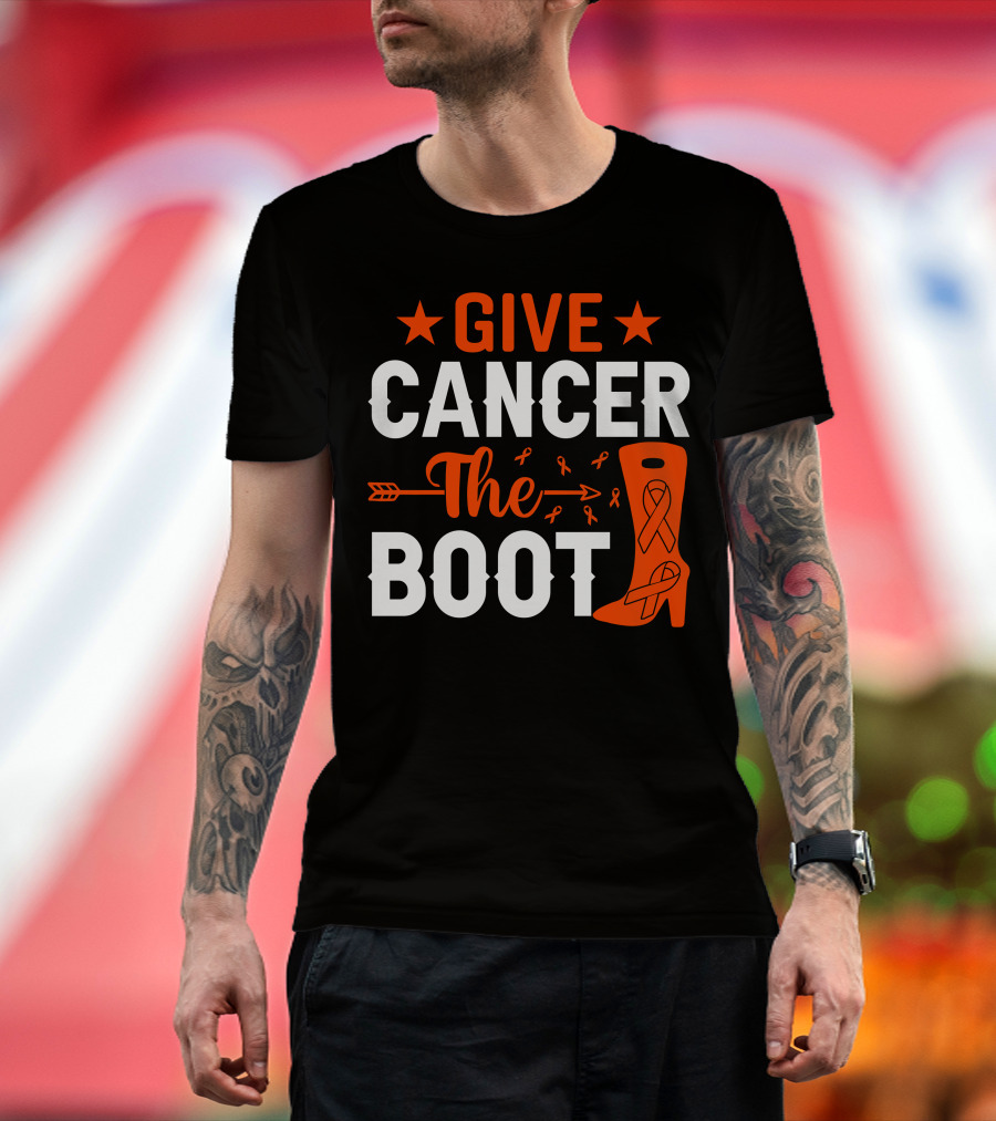 Give Cancer The Boot T-Shirt