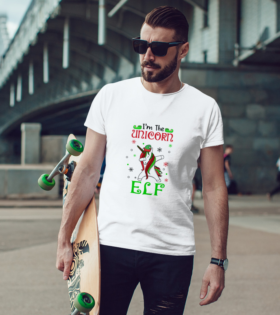 I'm The Unicorn ELF Christmas Dance Magic T-Shirt