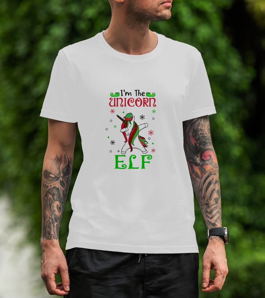 I'm The Unicorn ELF Christmas Dance Magic T-Shirt