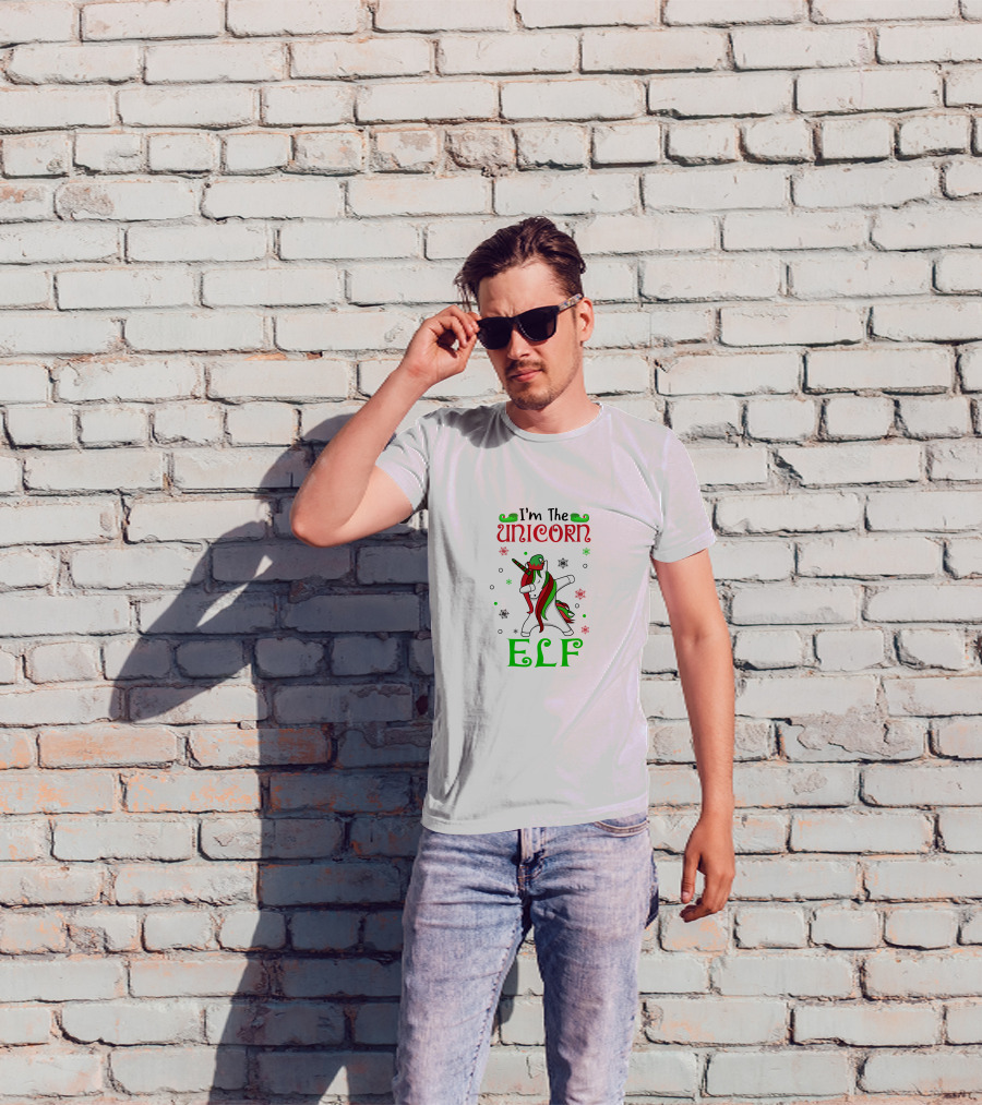 I'm The Unicorn ELF Christmas Dance Magic T-Shirt