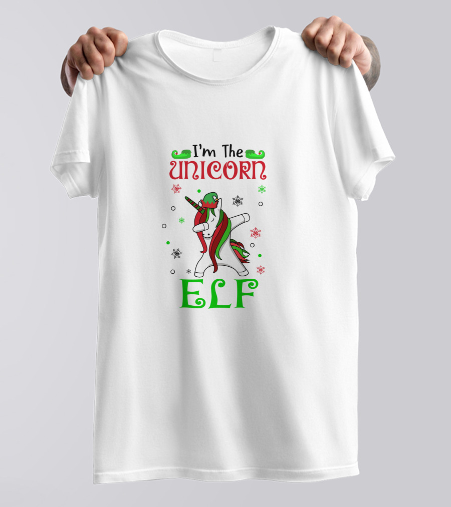 I'm The Unicorn ELF Christmas Dance Magic T-Shirt