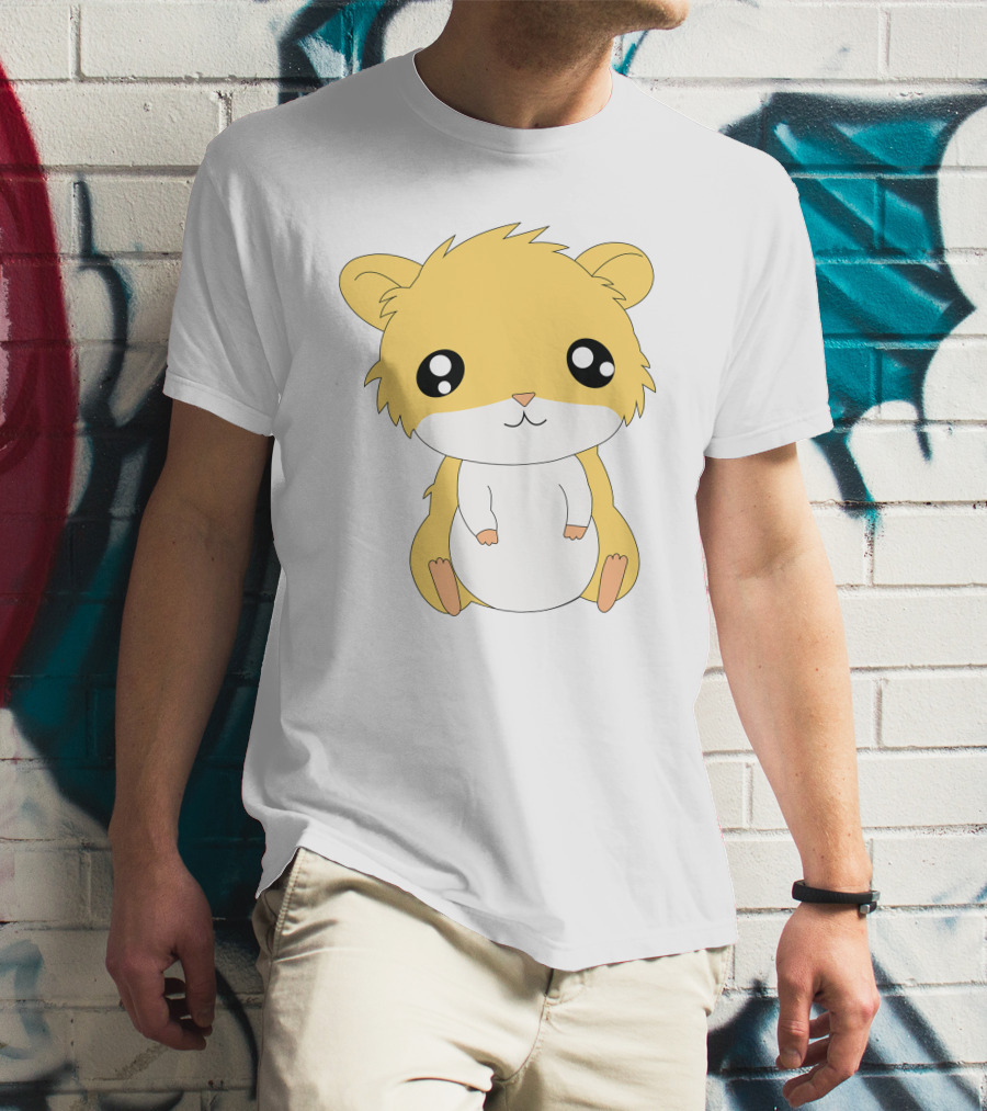 Cute Baby Hamster Cartoon T-Shirt