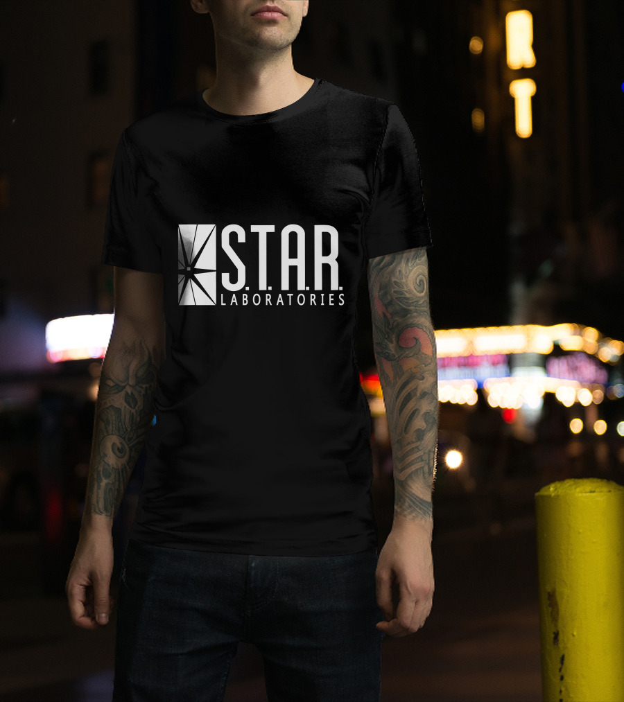 Star Laboratories Logo Flash TV Series T-Shirt