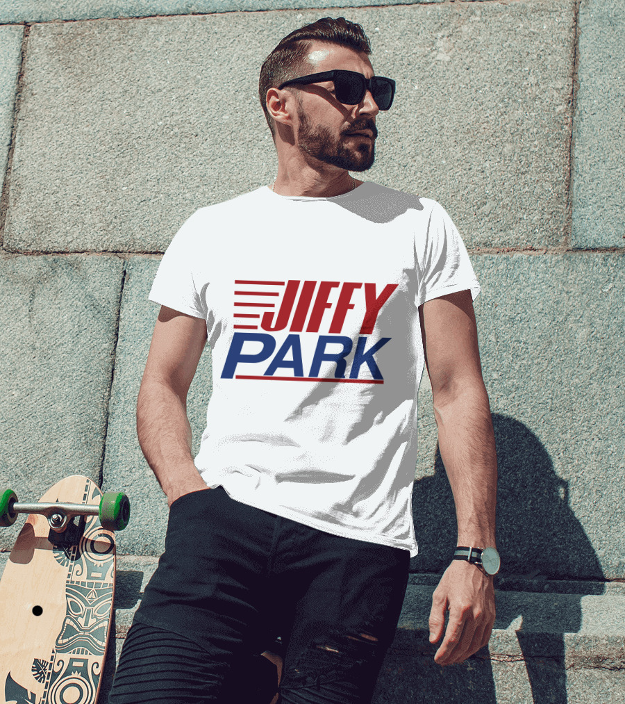 Jiffy Park Racing Stripes T-Shirt