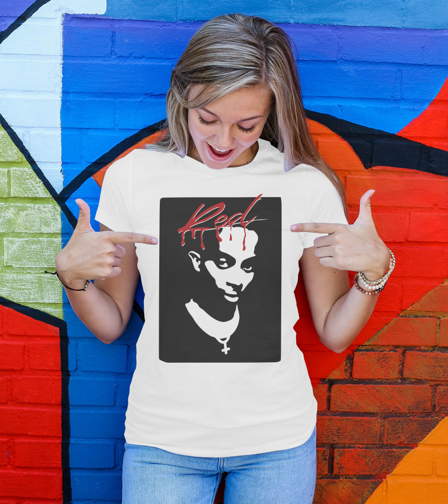 Playboi Carti Whole Lotta Red Dripping Face T-Shirt