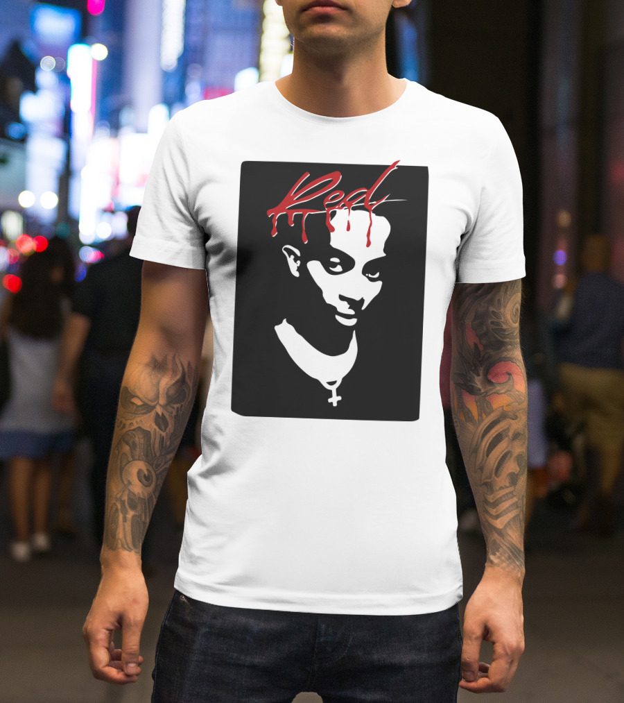 Playboi Carti Whole Lotta Red Dripping Face T-Shirt