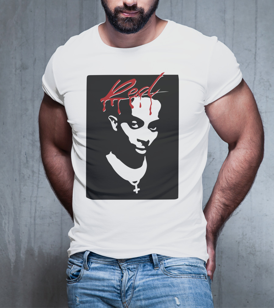 Playboi Carti Whole Lotta Red Dripping Face T-Shirt