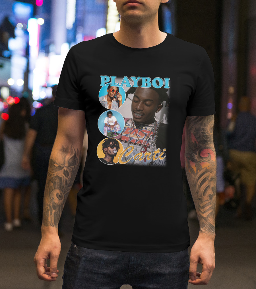 Playboi Carti Bootleg Rap Aesthetic Vibes T-Shirt