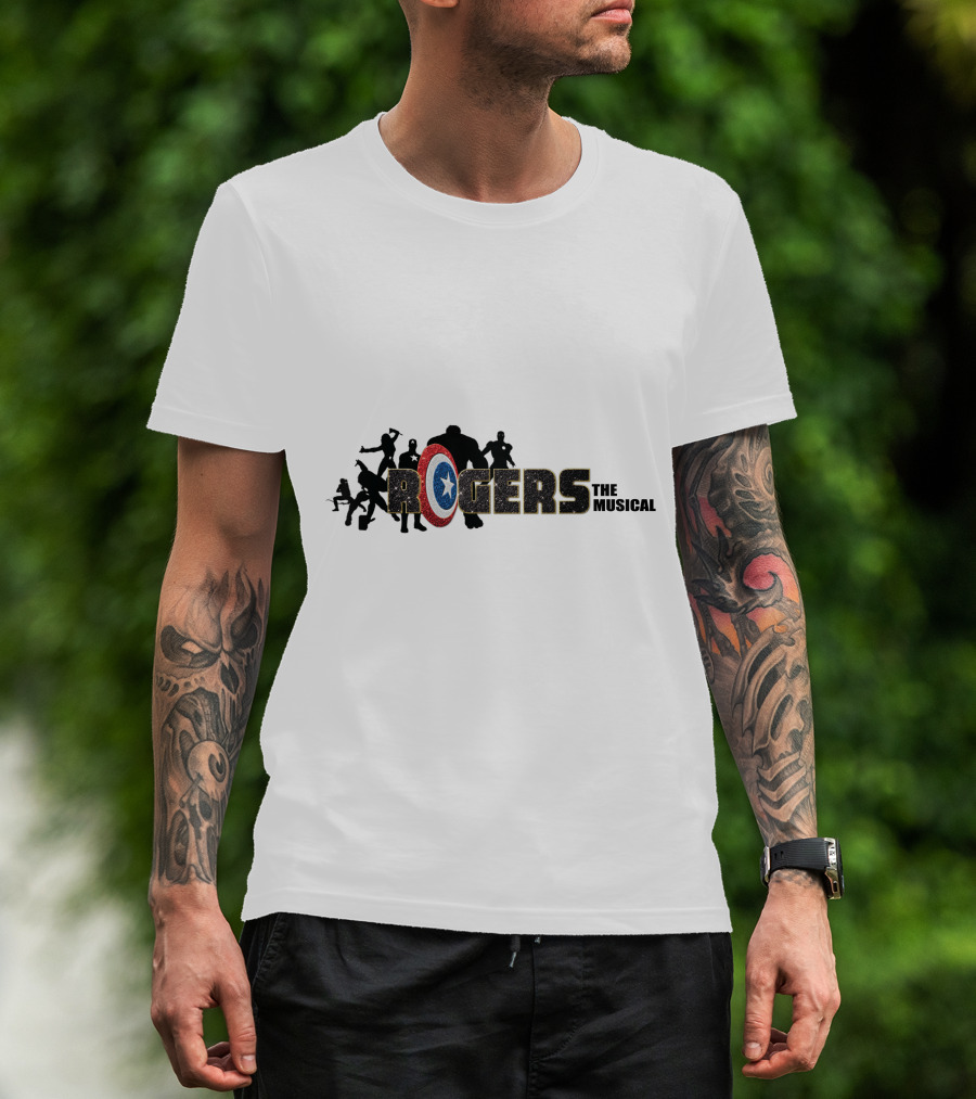 Marvel Hawkeye Avengers Rogers The Musical T-Shirt