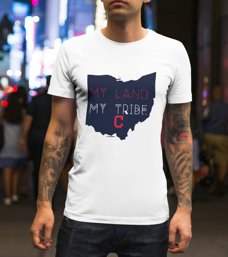 My Land My Tribe Cleveland C Indians T-Shirt