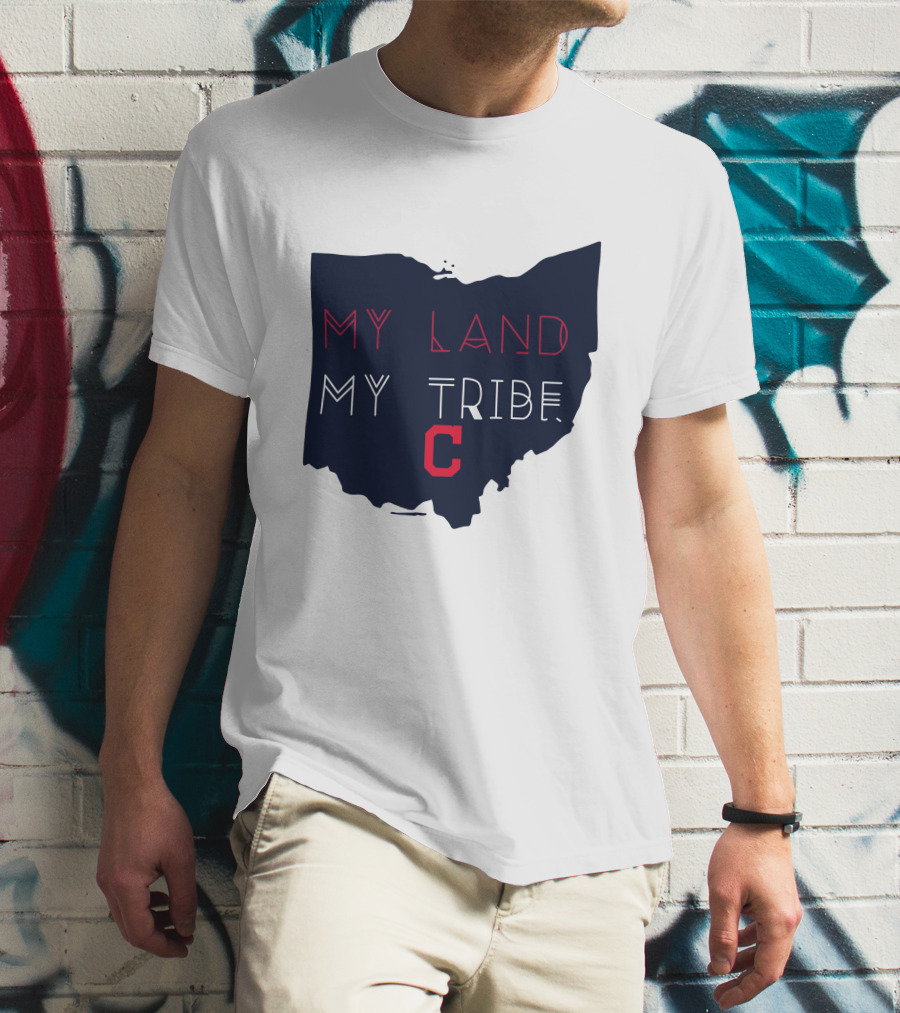 My Land My Tribe Cleveland C Indians T-Shirt