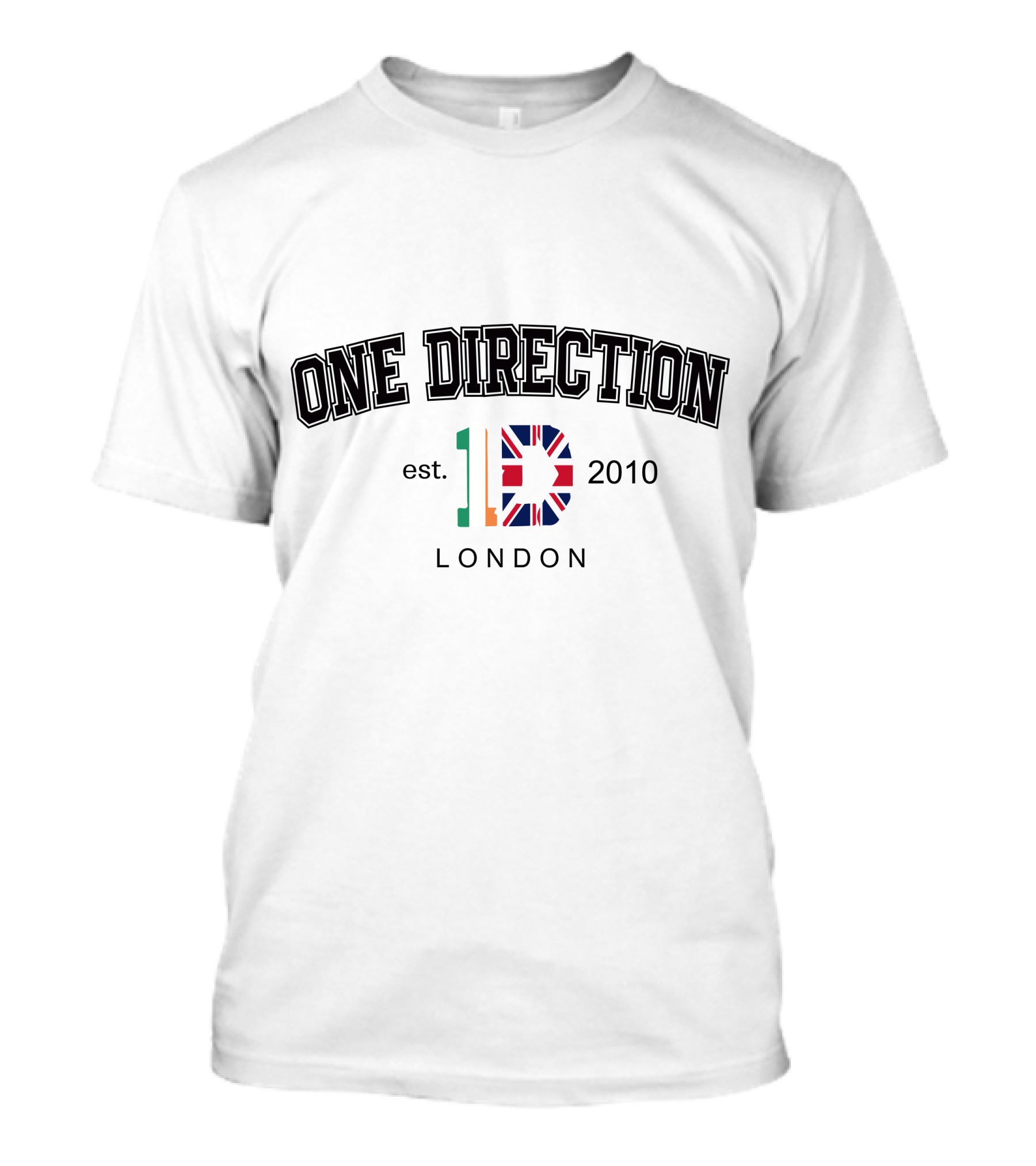 One Direction Est 2010 London UK Flag T-Shirt