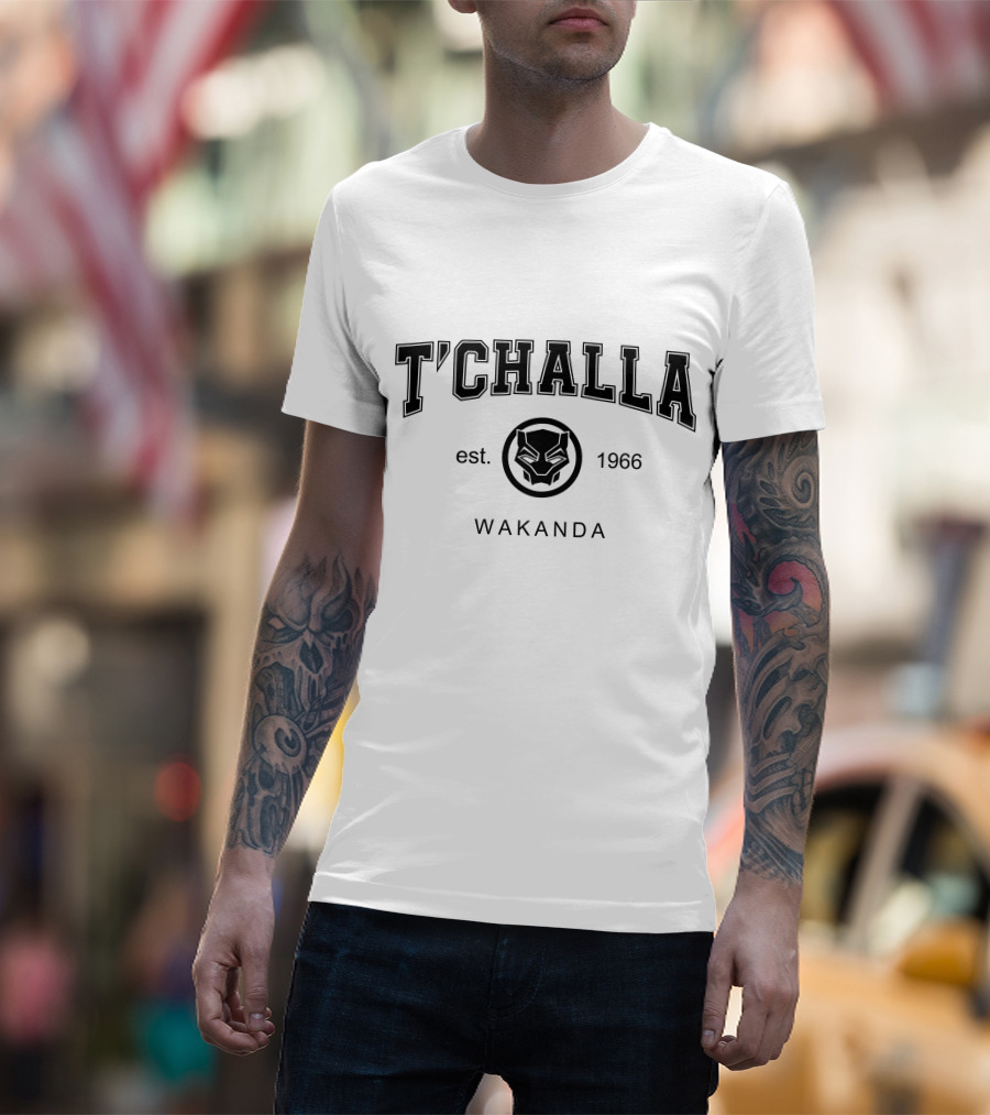 T'Challa Est 1966 Wakanda Black Panther T-Shirt