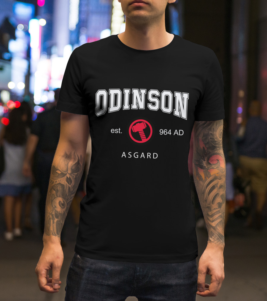 Odinson Asgard Est 964 AD Mjolnir T-Shirt