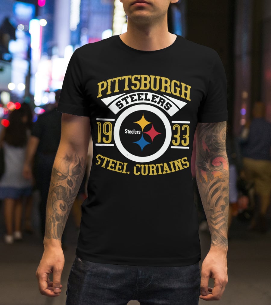 Pittsburgh Steelers Steel Curtains 1933 T-Shirt