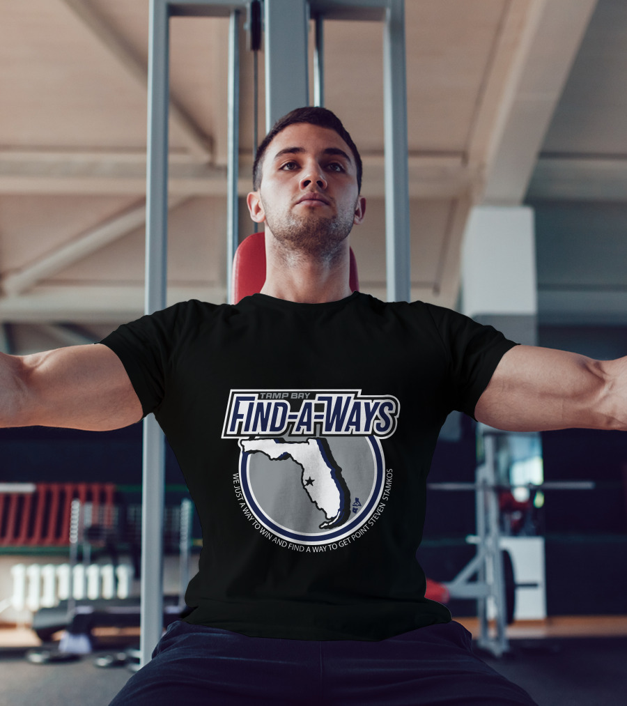Tampa Bay Find-A-Ways We Just A Way To Win And Find A Way To Get Point Steven Stamkos T-Shirt