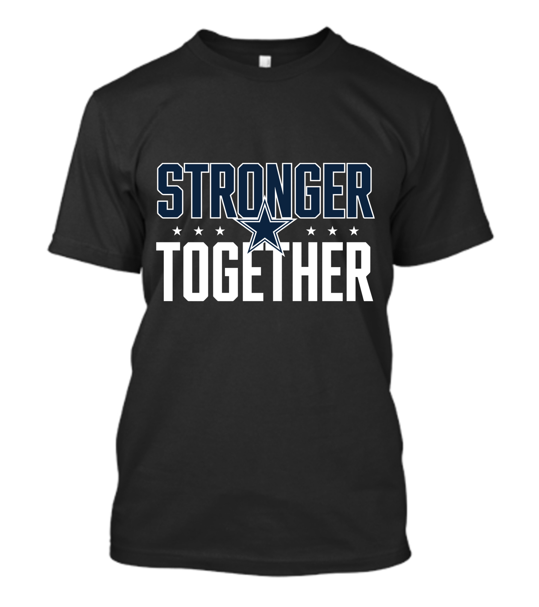 Dallas Cowboys Stronger Together Star Unity T-Shirt