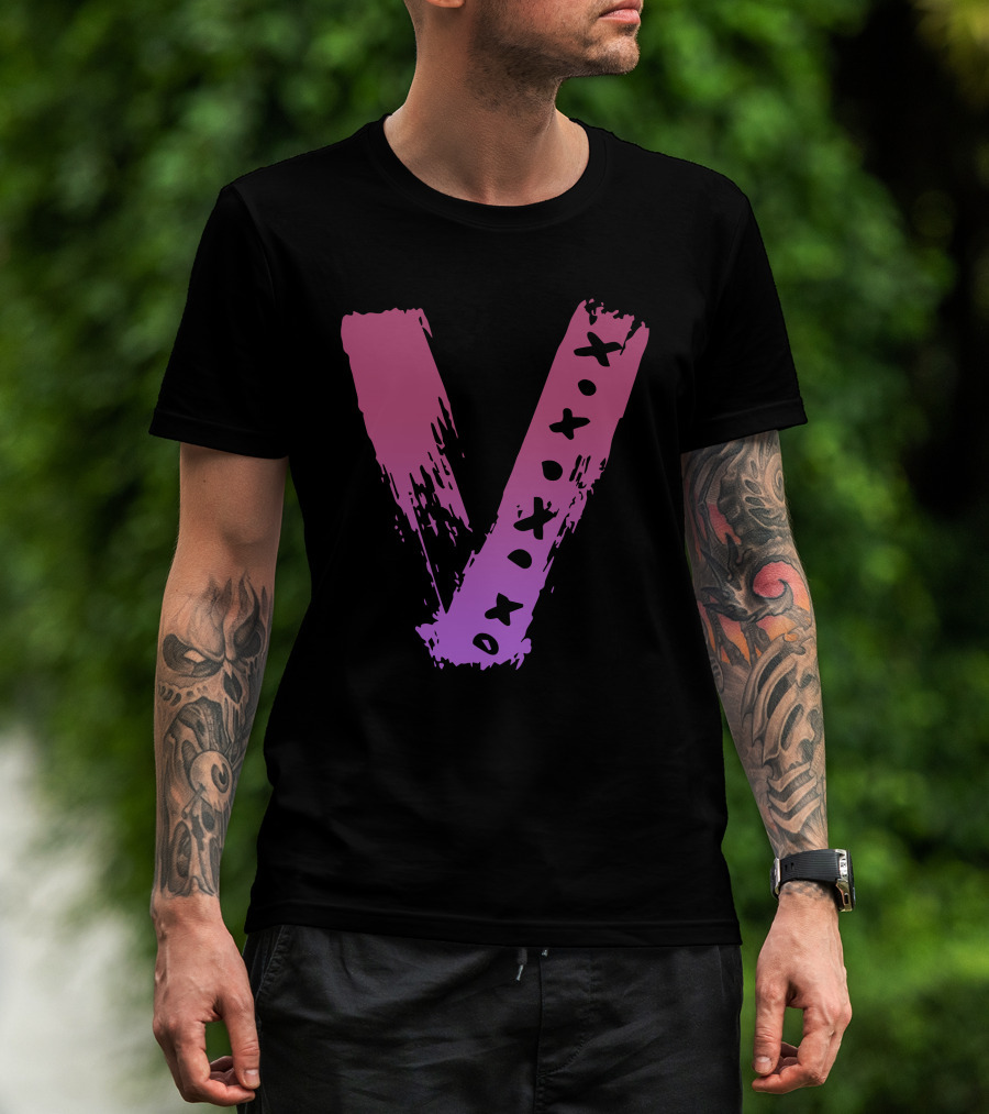 Pink Vlone V XO T-Shirt