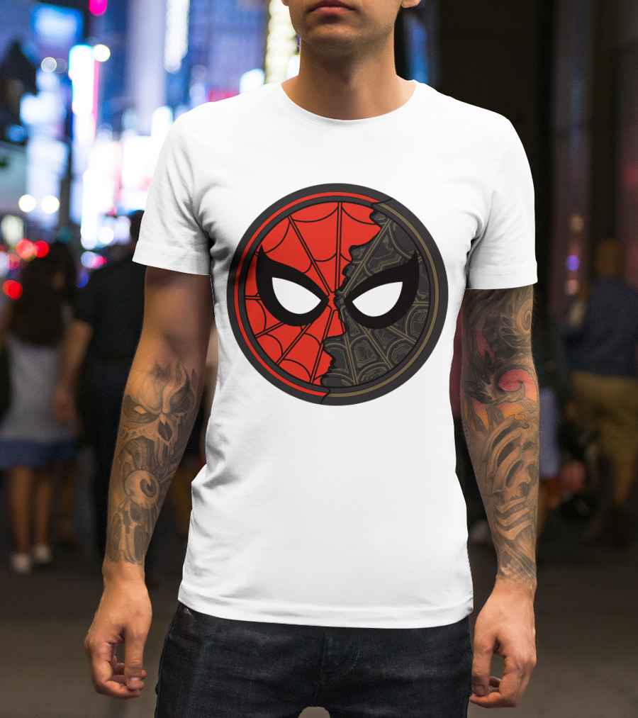 Spider-Man No Way Home Dual Mask T-Shirt