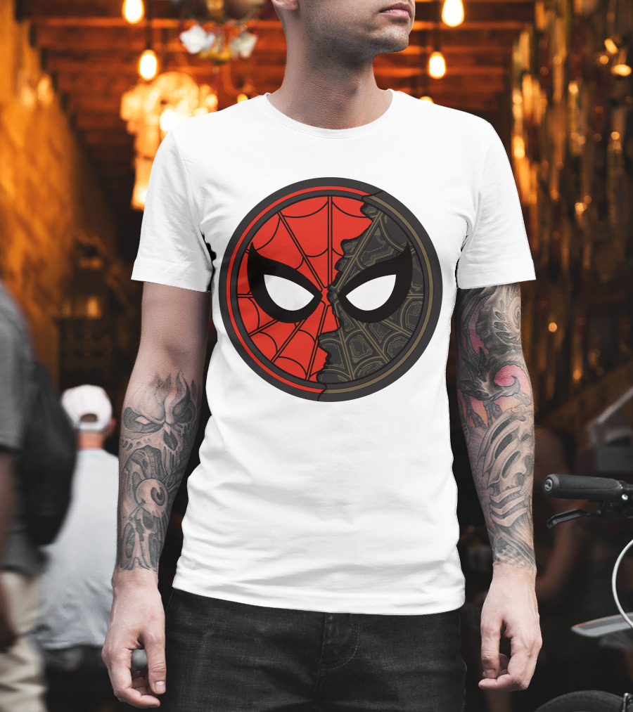 Spider-Man No Way Home Dual Mask T-Shirt