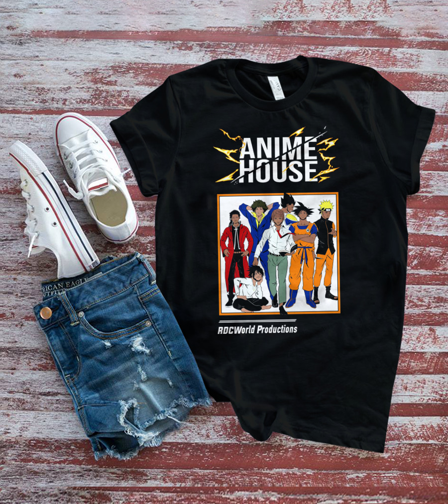 Anime House RDCWorld Productions Manga Characters T-Shirt