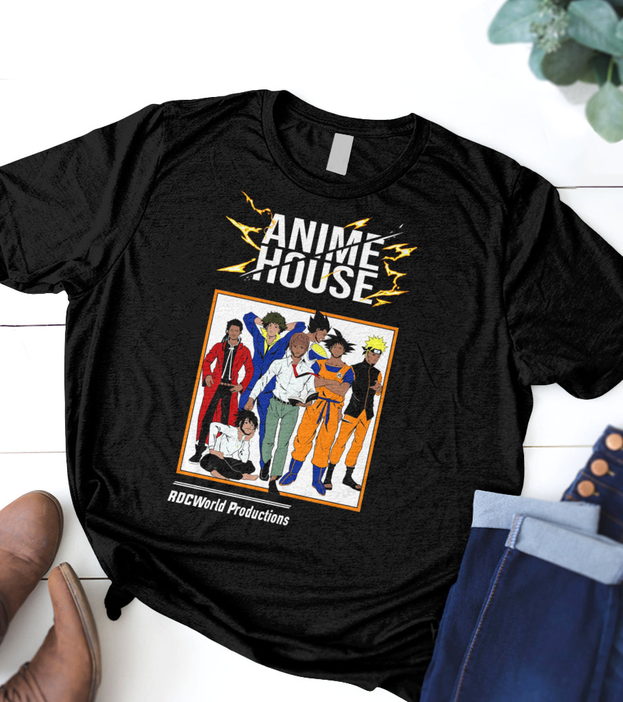 Anime House RDCWorld Productions Manga Characters T-Shirt