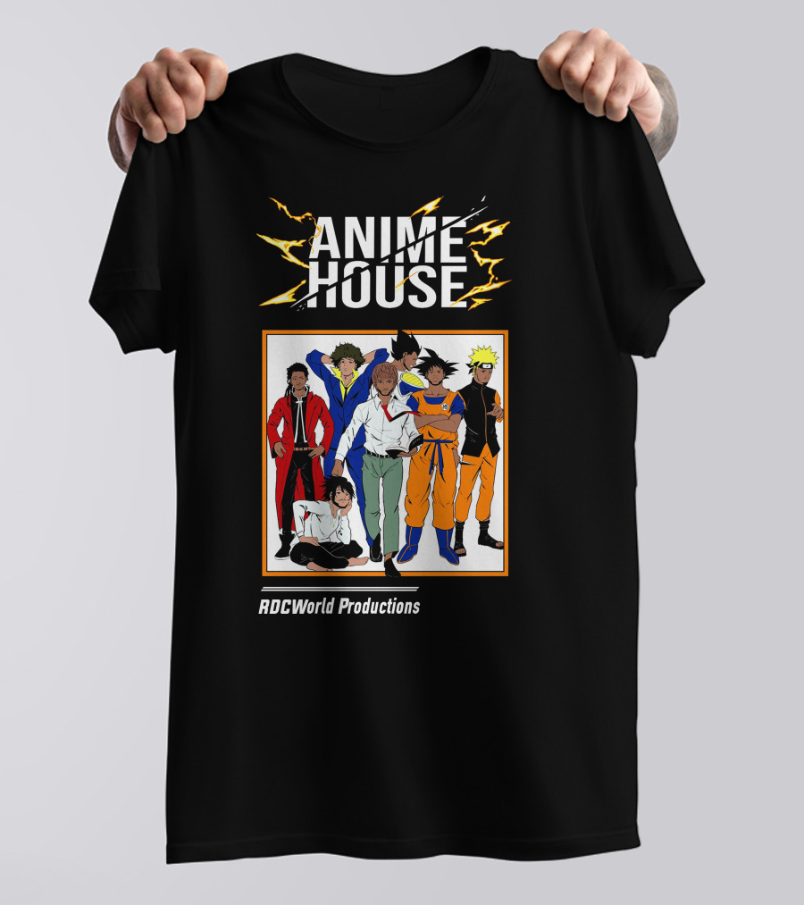 Anime House RDCWorld Productions Manga Characters T-Shirt