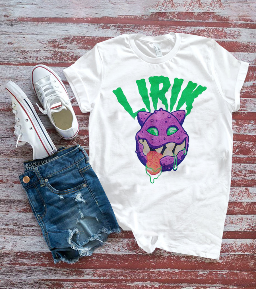 LIRIK JAWS LS Monster Head T-Shirt