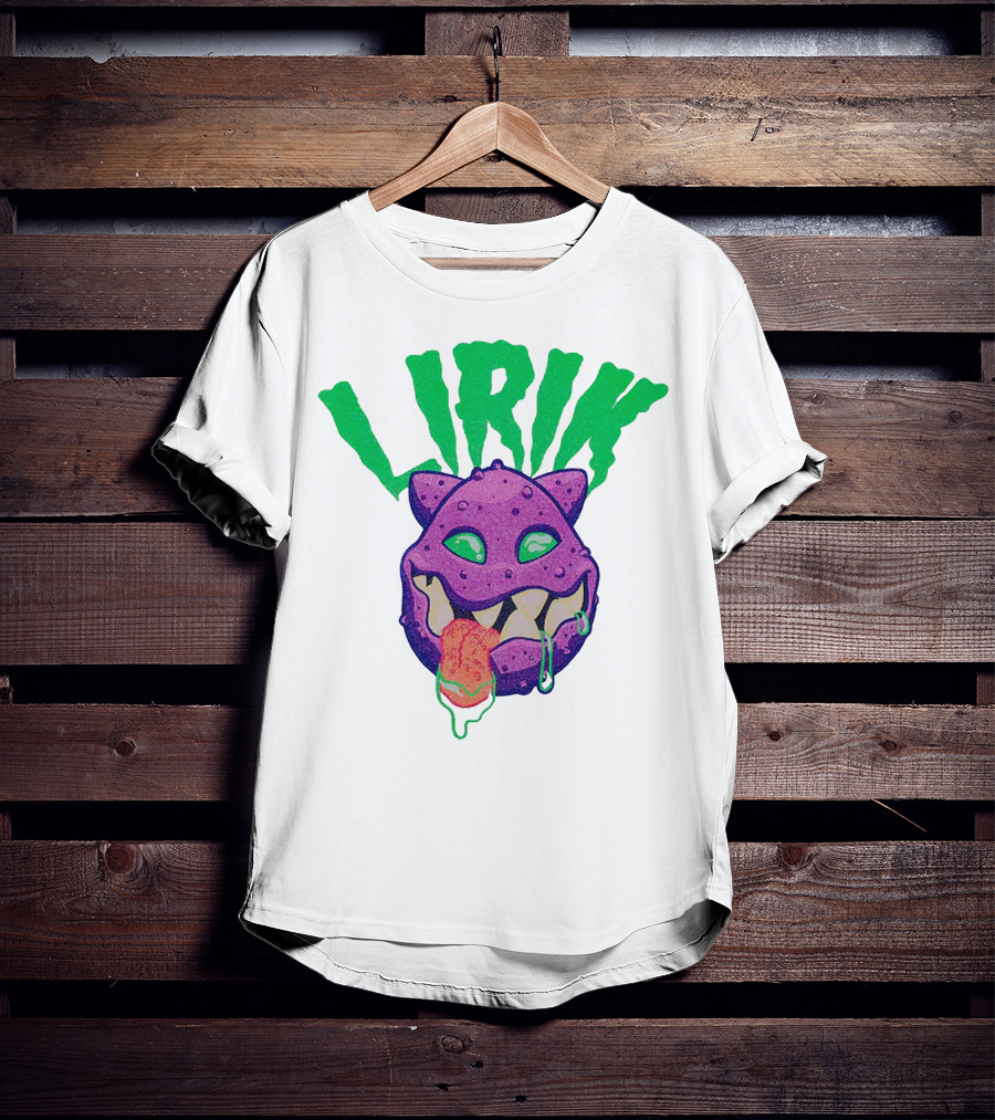 LIRIK JAWS LS Monster Head T-Shirt