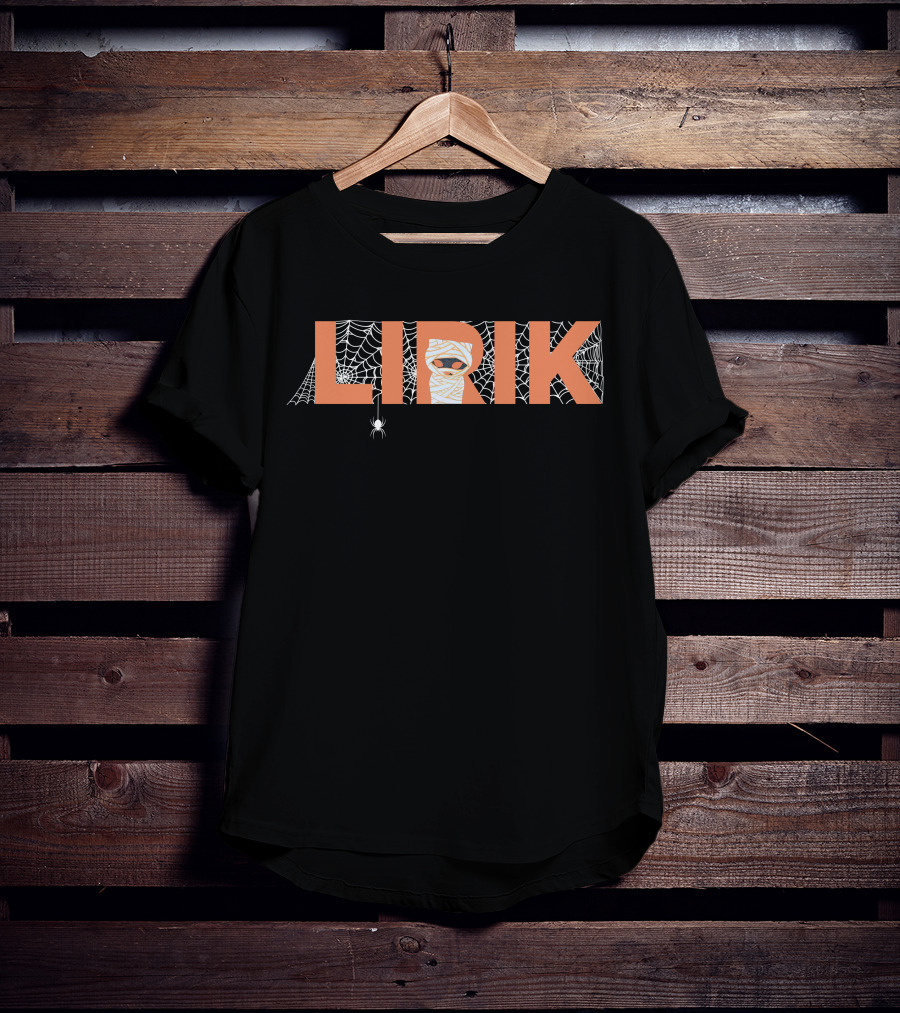 LIRIK Mummy Web Spider Halloween T-Shirt