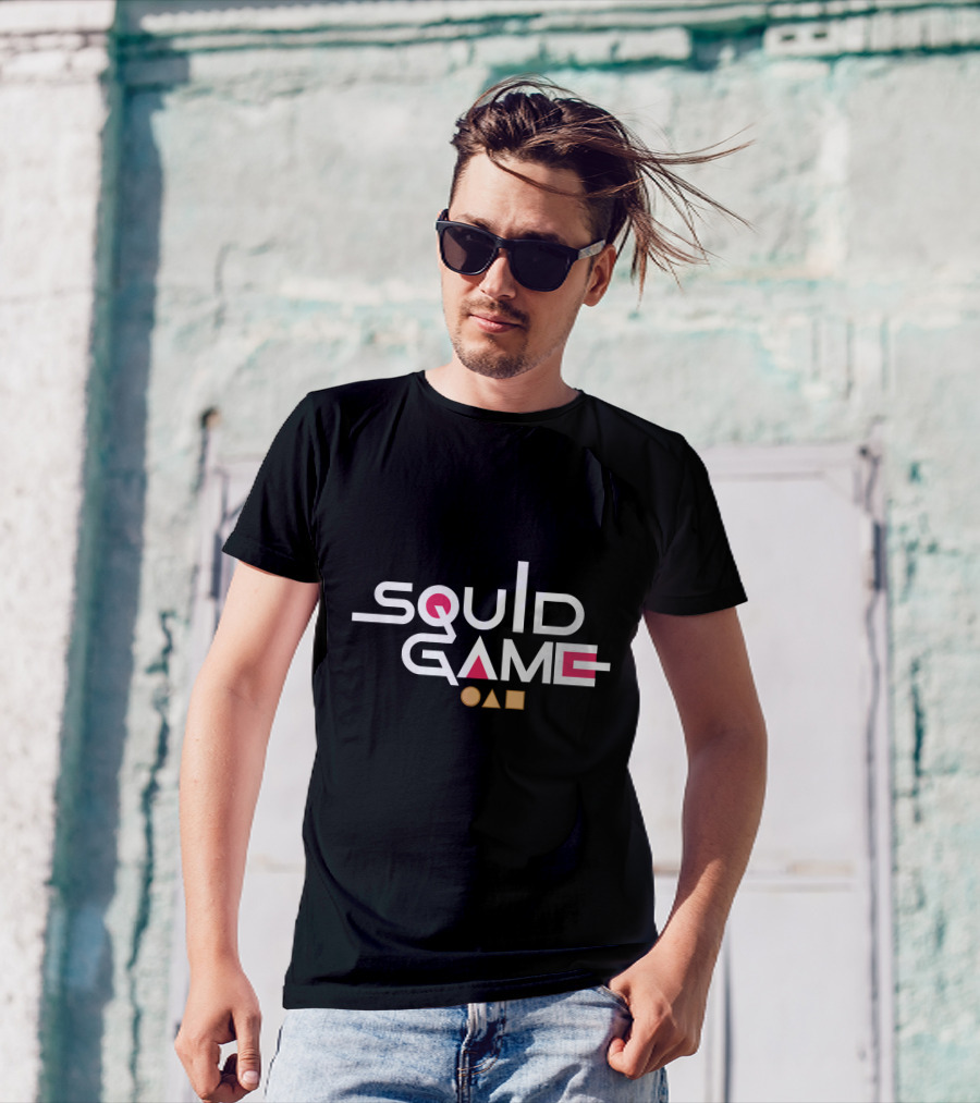 Squid Game Logo Design Featuring Iconic Symbols By Wend T-Shirt