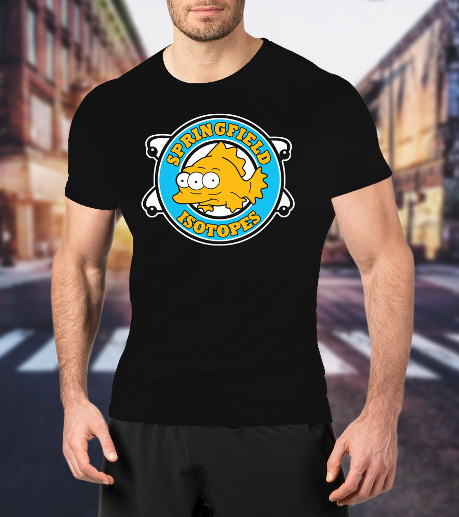 Springfield Isotopes Atomic Three Eyes Fish T-Shirt