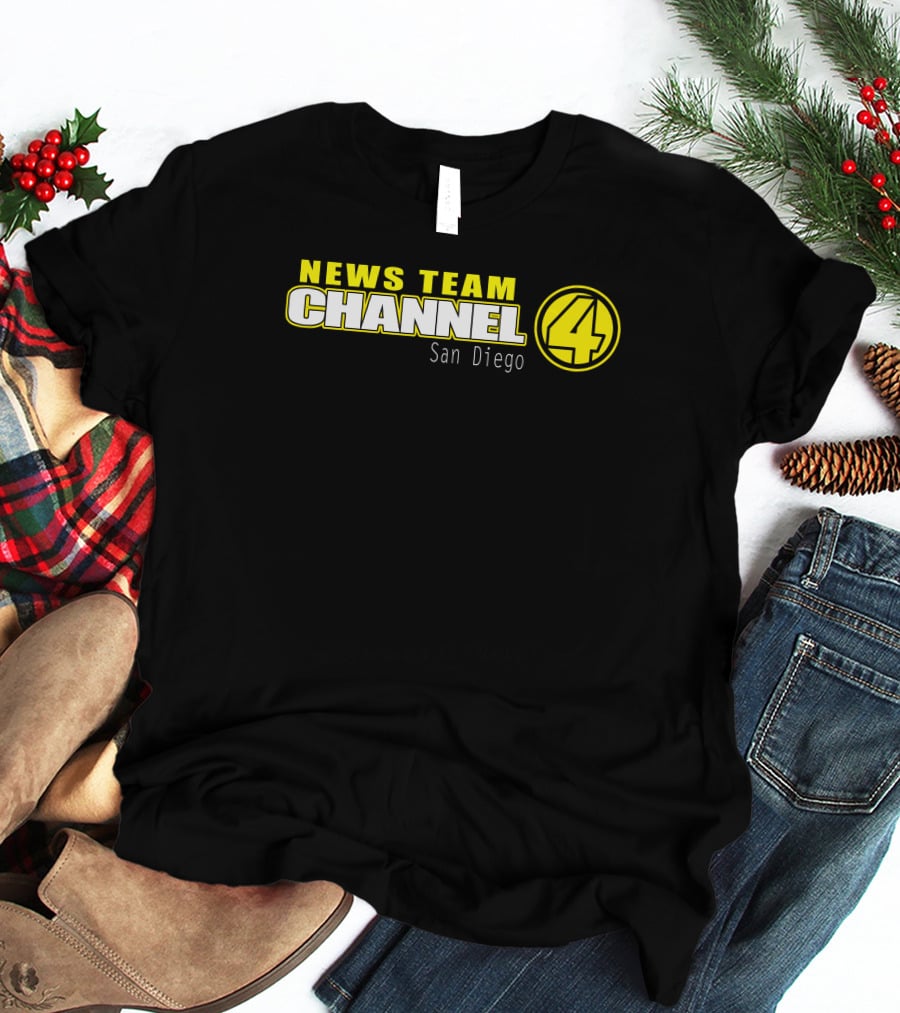 News Team Channel 4 San Diego T-Shirt