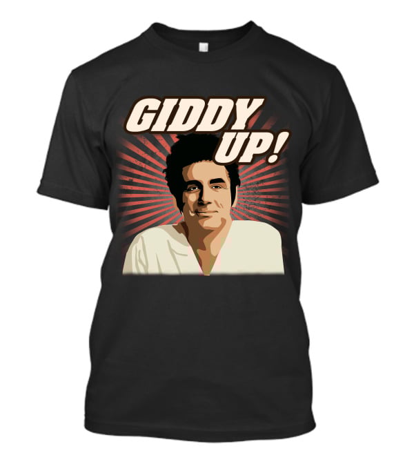 Giddy Up Seinfeld Kramer Retro Sunburst T-Shirt