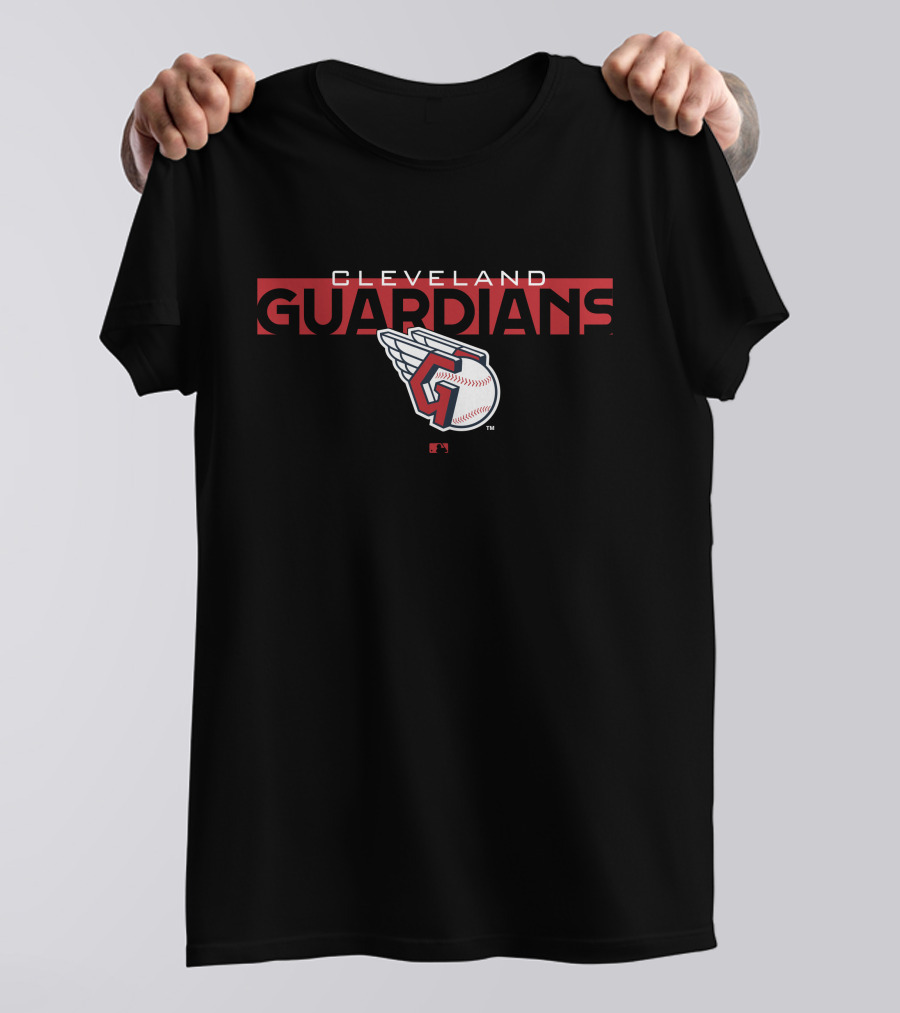Cleveland Guardians MLB Logo Baseball Winged G Merch T-Shirt