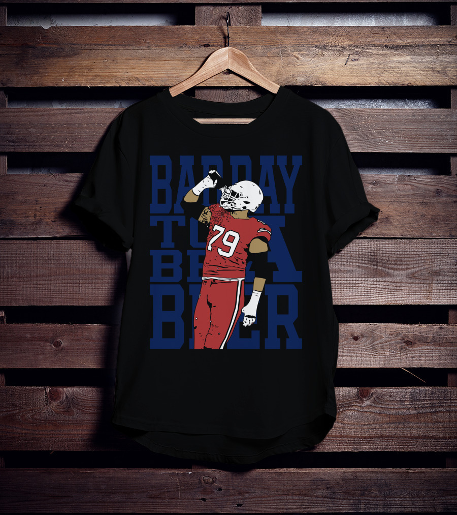 Bad Day To Be A Beer 79 Football Player Drink T-Shirt