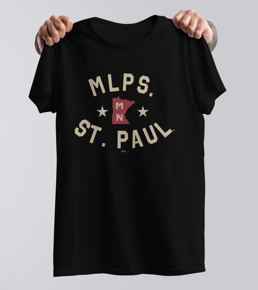 MLPS St Paul NHL Winter Minnesota MN Stars T-Shirt