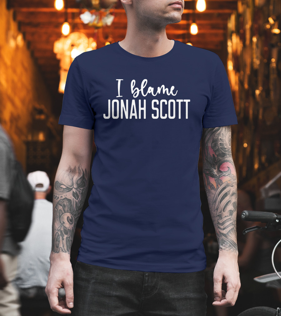 I Blame Jonah Scott Fandom T-Shirt