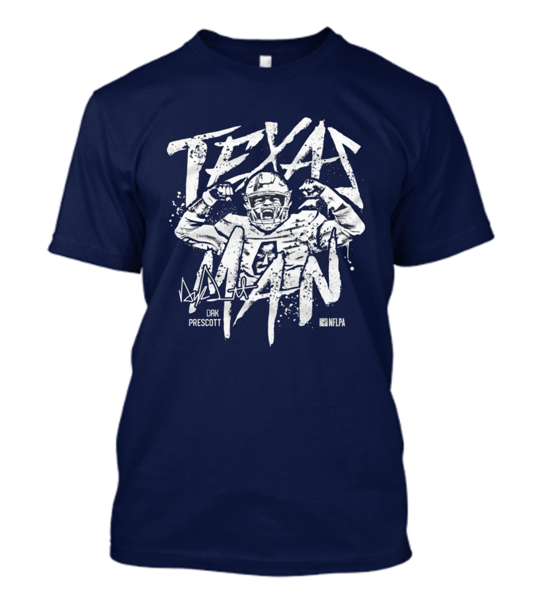 Texas Man Dak Prescott NFLPA T-Shirt