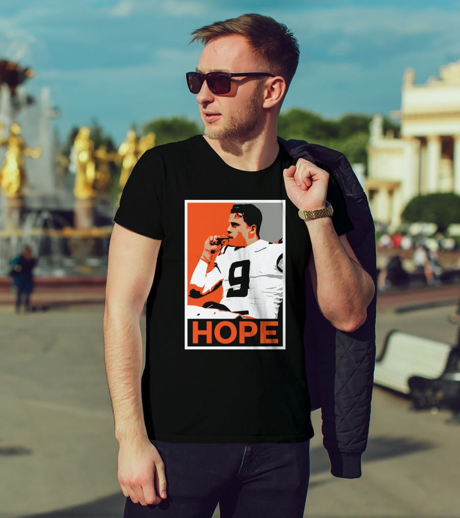 Joe Burrow Cigar Champ Hope T-Shirt