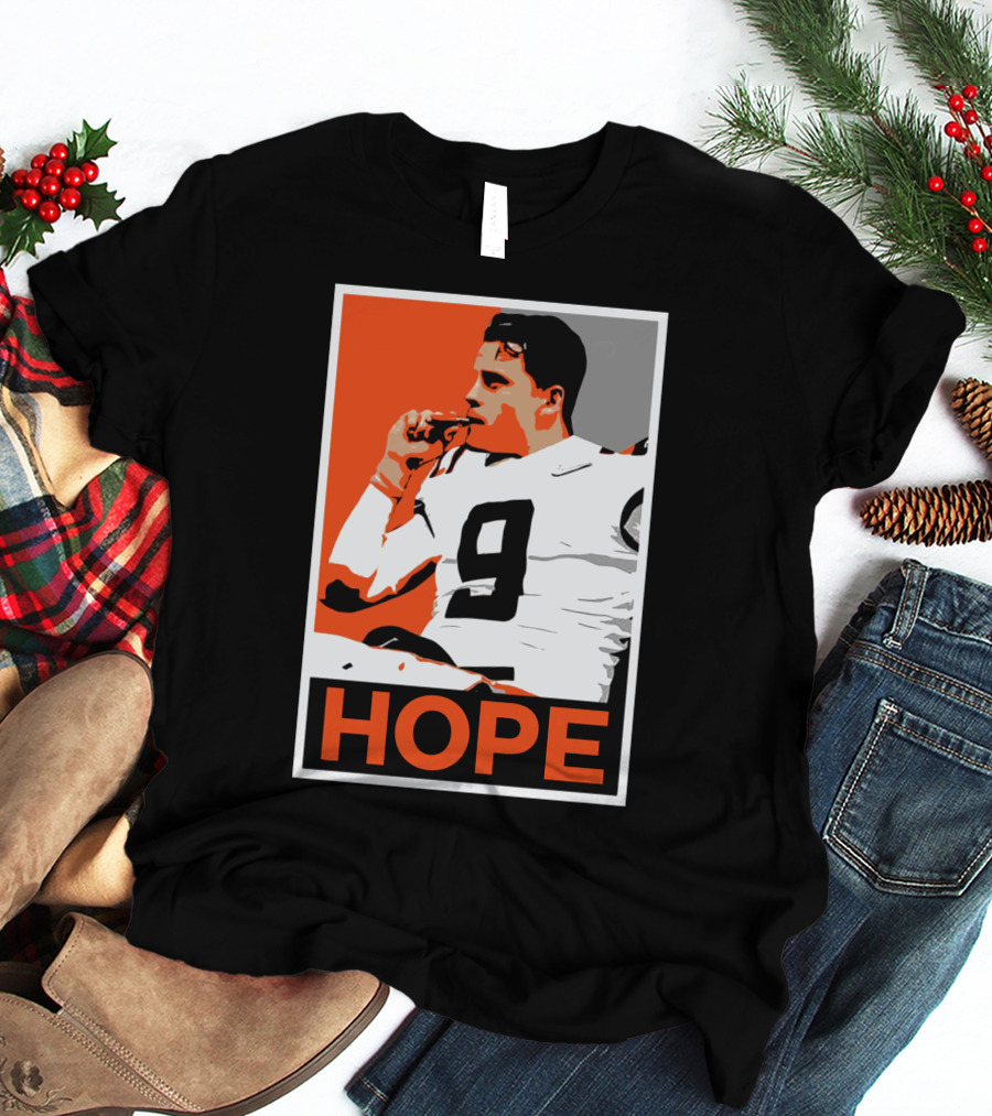 Joe Burrow Cigar Champ Hope T-Shirt