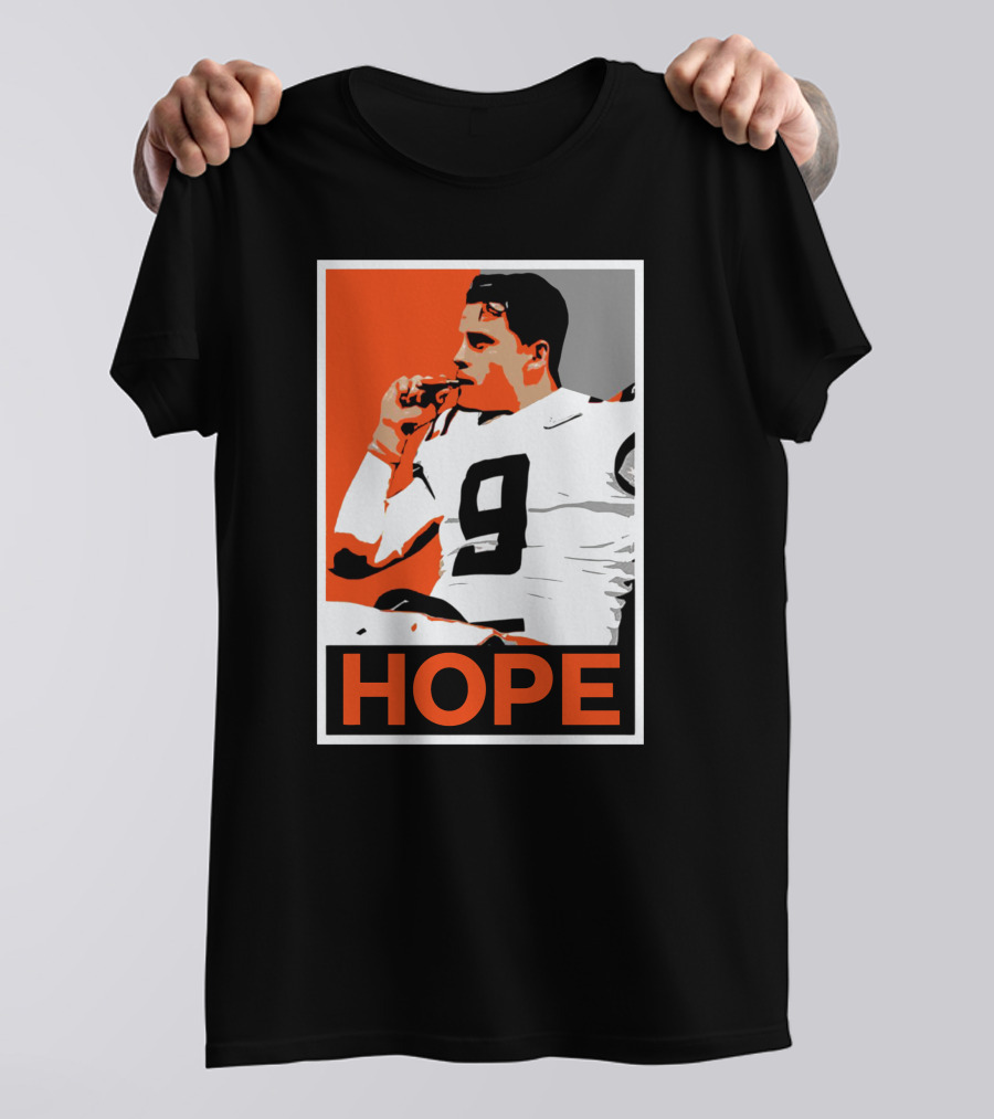 Joe Burrow Cigar Champ Hope T-Shirt