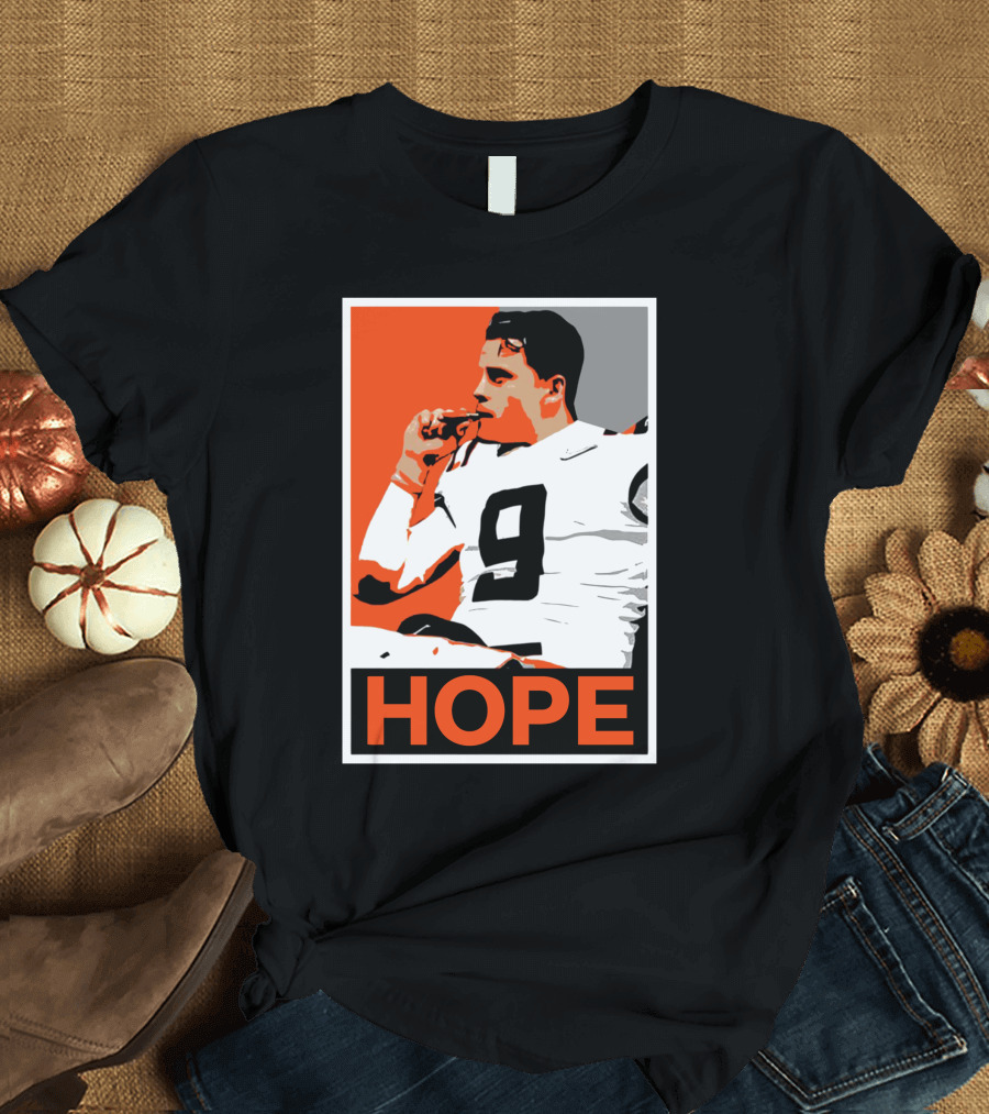 Joe Burrow Cigar Champ Hope T-Shirt