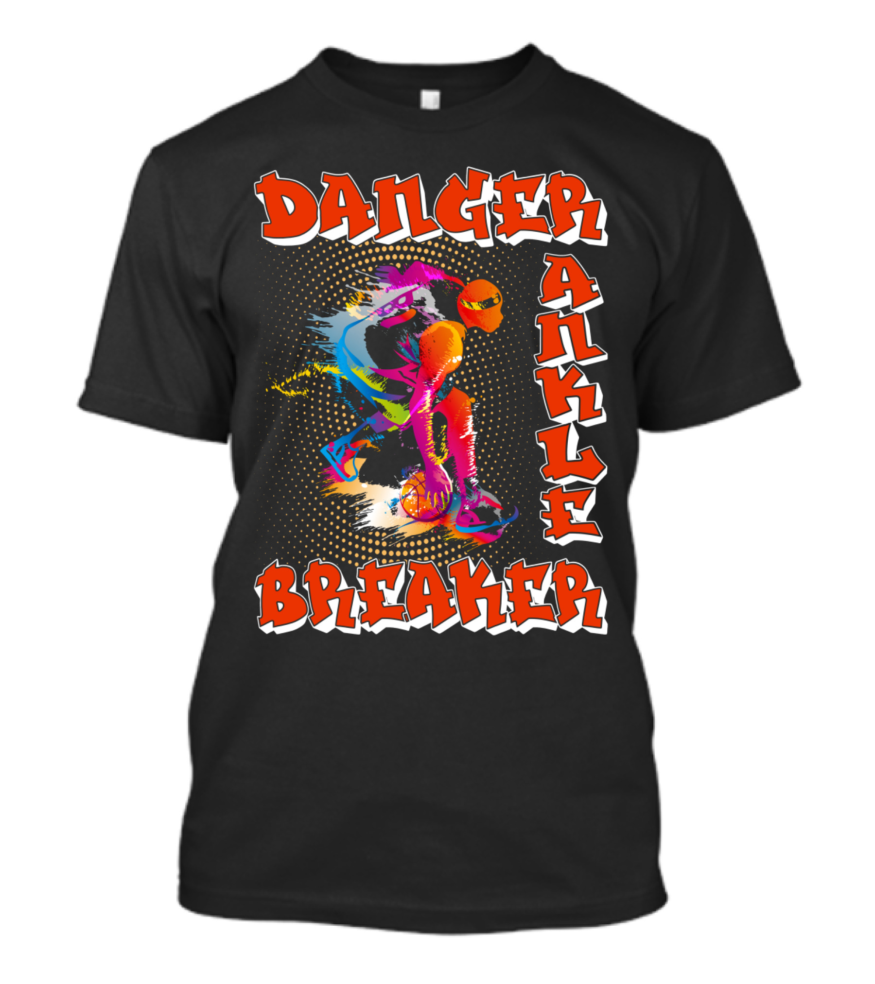 Danger Ankle Breaker Basketball T-Shirt
